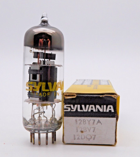 Sylvania 12by7a valve - valve, nos