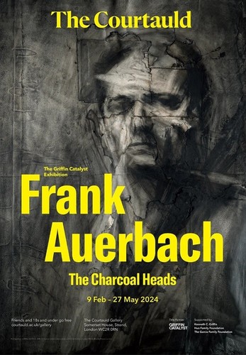 Frank auerbach the charcoal - frank,