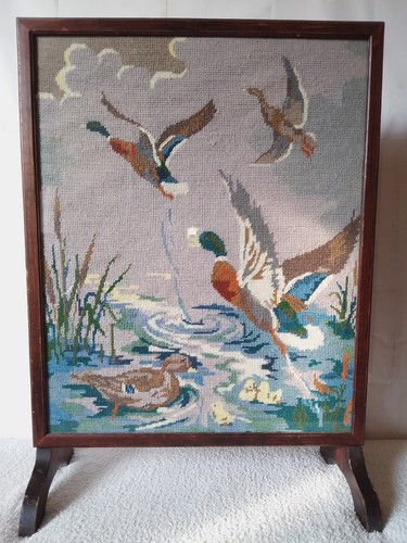 Vintage peerart tapestry fire - vintage,