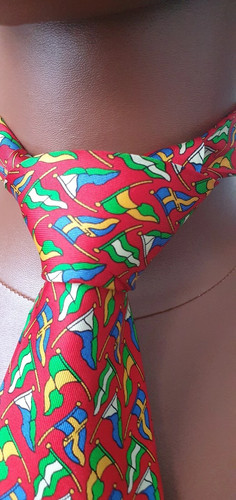 Strellson flag tie red - strellson, silk