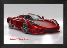 Saleen S7 Twin Turbo Framed