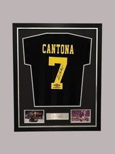 Eric Cantona Signed & Framed