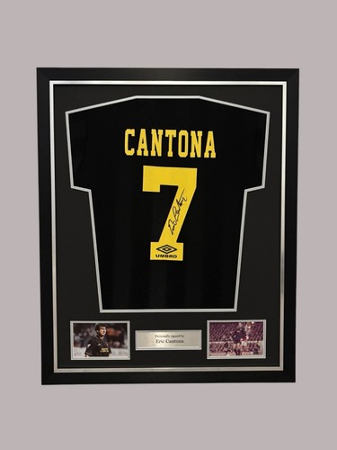 Eric cantona signed framed - cantona,