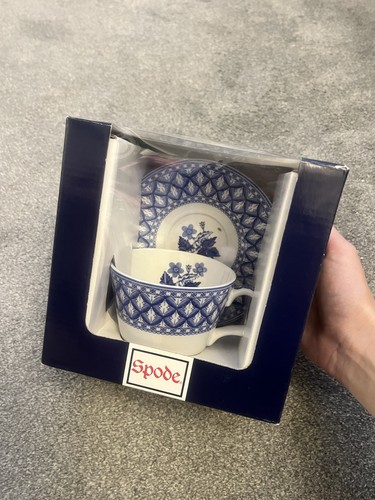 Spode cup and - cup, set
