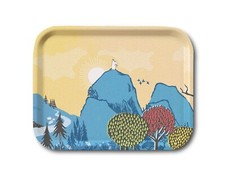 Moomin Tray Treasure Hunt Blue