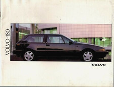 Volvo 480 1991-1992 UK Market Sales Brochure Turbo, ES & S FAIR
