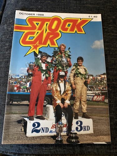 Stock car magazine october - car,