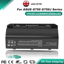15V 88Wh A42-G750 Battery For