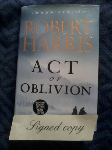 Robert harris signed act - robert, of