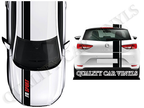 Seat racing stripes leon - seat,