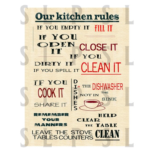 Our kitchen rules metal - kitchen,