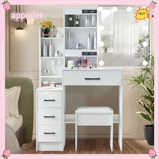 Girls Makeup Vanity Table Set