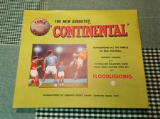 Vintage Subbuteo Table Football Set Continental Floodlighting Edition 1969/1970