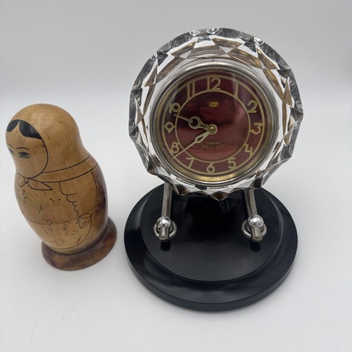 Vintage vega ussr clock wind - clock,