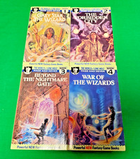 The World of Lone Wolf ***COMPLETE 1st EDITION SET 1-4!!*** Joe Dever Ian Page 1