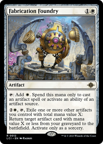 Mtg fabrication foundry - foundry, [the