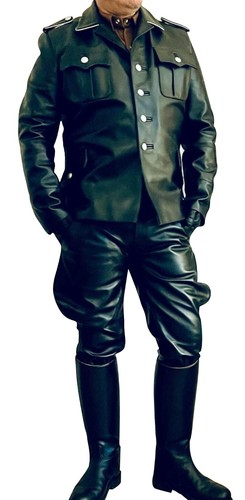 Men real leather breeches - men's,