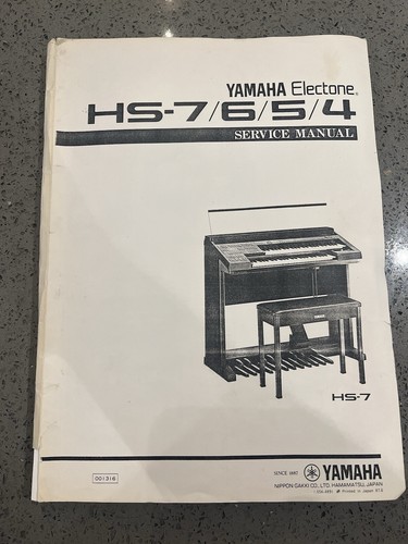 Yamaha electone service - service, manual