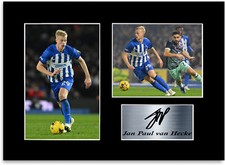 Jan Paul van Hecke Football Player A4 Signed Photo Display Gift Poster Print