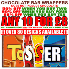 ANY 10 FOR £8 Funny Chocolate