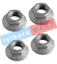 4 x One-Shot Genuine ALKO Hub Nuts M27x2mm For ALKO 2361 Euro Brake Drums