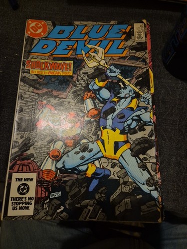 Blue devil comics - blue,
