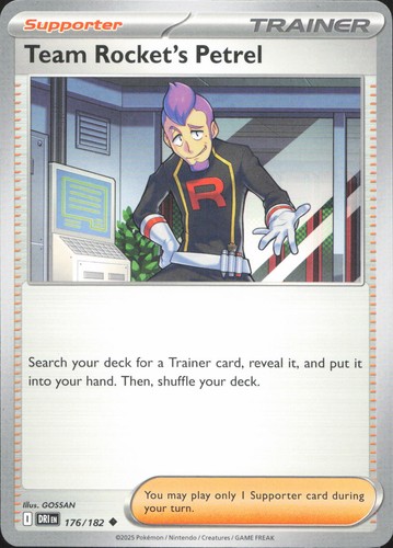 Team rocket petrel 176 - petrel, 176/182