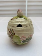 Clarice Cliff Jam Pot & Lid