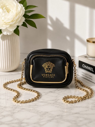 Versace parfums crossbody bag - versace,