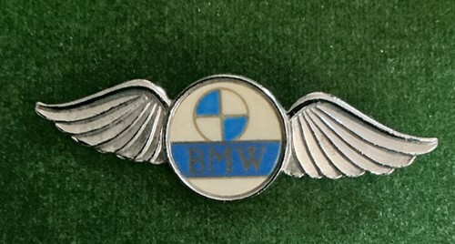 Vintage bmw motorcycle winged - bmw,