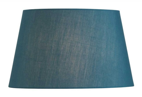 Lampshade blue tapered - blue, 12"