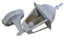 Outdoor Coach Wall Lantern IP44 (White 4 Sided)