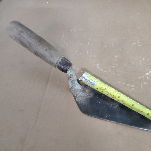 Vintage bricklayers pointing - vintage,