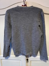 COS grey pure wool jumper size Small