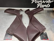 Porsche 944 burgundy rear