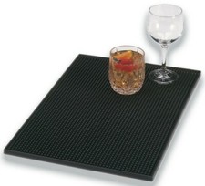 Rubber Bar Mat Black Service