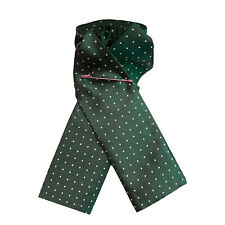 Equetech Pin Spot Self Tying Riding Stock - Green/White