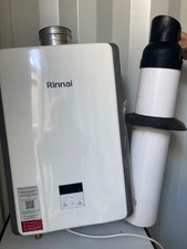 Rinnai 11i Infinity water heater & flue kit