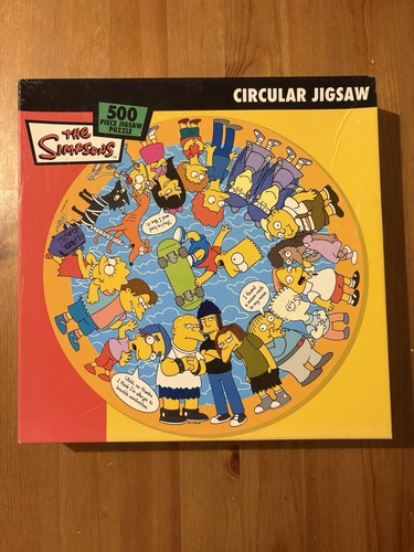 The simpons 500 piece circular - simpons,