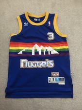 Denver Nuggets Jersey Small #3 Allen Iverson Hardwood Classics