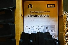 Thule Fitting Kit 1708 AUDI A3, 3 & 5-dr Hatchback, 12–