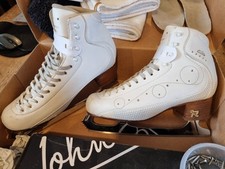 Risport DANCE ELITE Ice Skating Boots UK 7 (270) Skates John Wilson Dance Blades