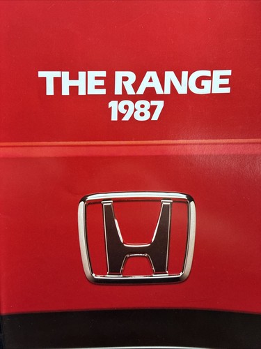 The honda 1987 - honda,