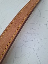 Adjustable Authentic Louis Vuitton Leather Strap LV Bag Noe Handbag Vintage