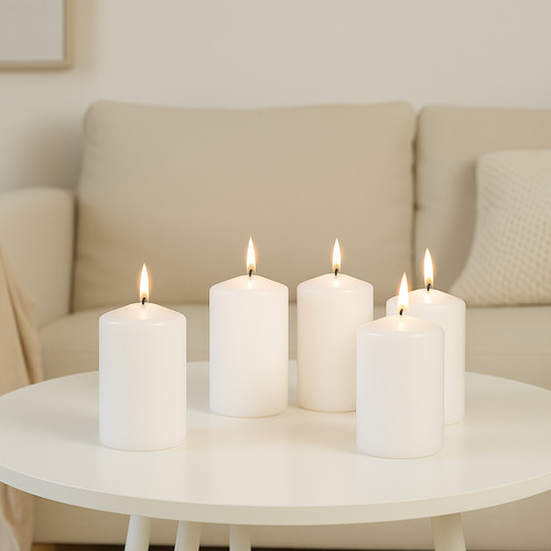 Set pillar candles - set,