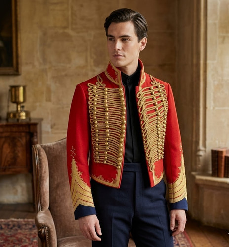 Men red hussar - men's,