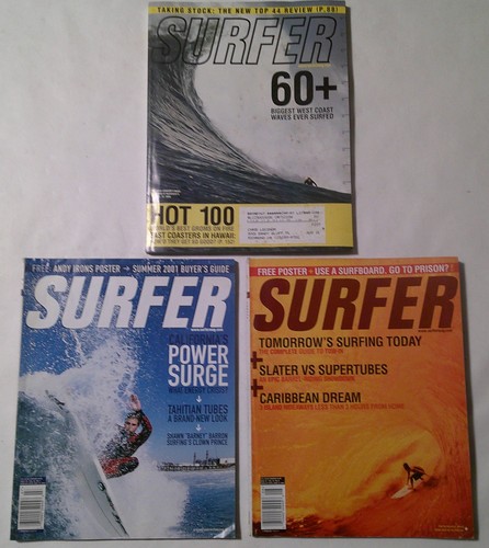 Surfer magazine lot - surfer,