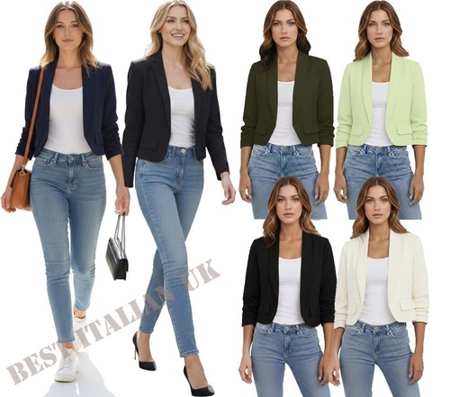 Womens ruched sleeve - ruched, fully