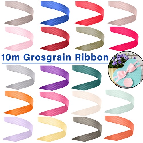 10m grosgrain ribbon 6mm - 10m, 10mm