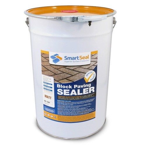 Matt block paving sealer - paving, weed